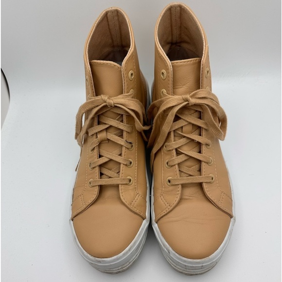 Superga Unisex 2341 Alpina Cotu Lug Sole Leather High Top Sneakers W 9 M… - Picture 4 of 10